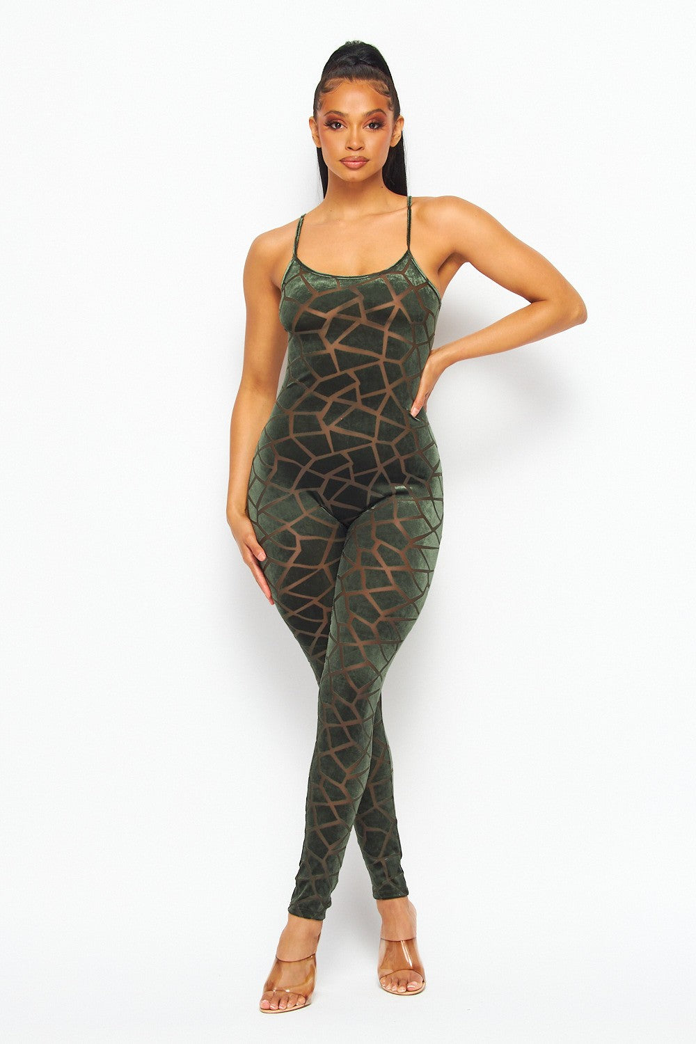 Geometric Bodysuit 2 Piece- 3 Colors
