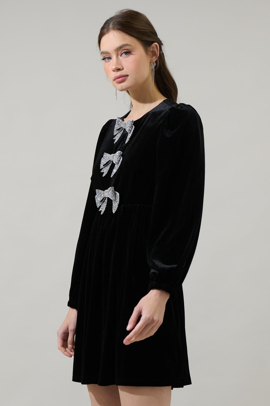 Sabrina Velvet Dress 3 Colors