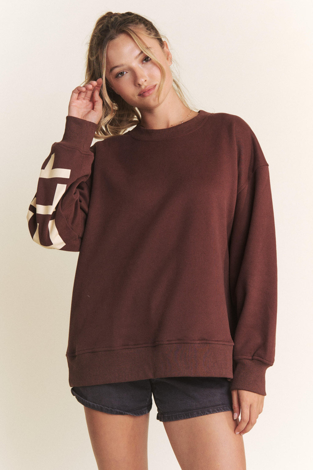 Be Yourself Oversized Sweatshirt- 4 Colors [Pre-Order]