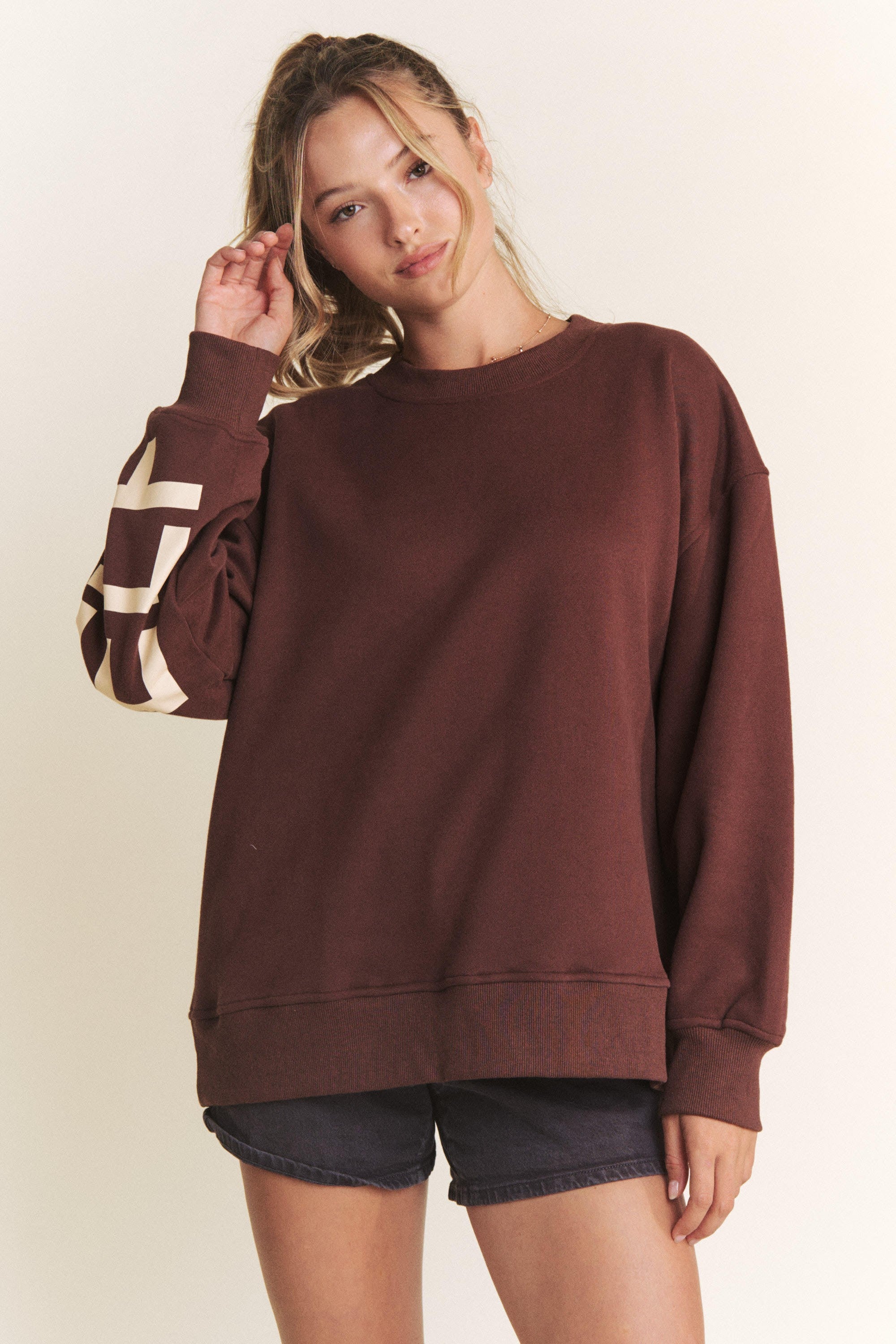 Be Yourself Oversized Sweatshirt- 4 Colors [Pre-Order]