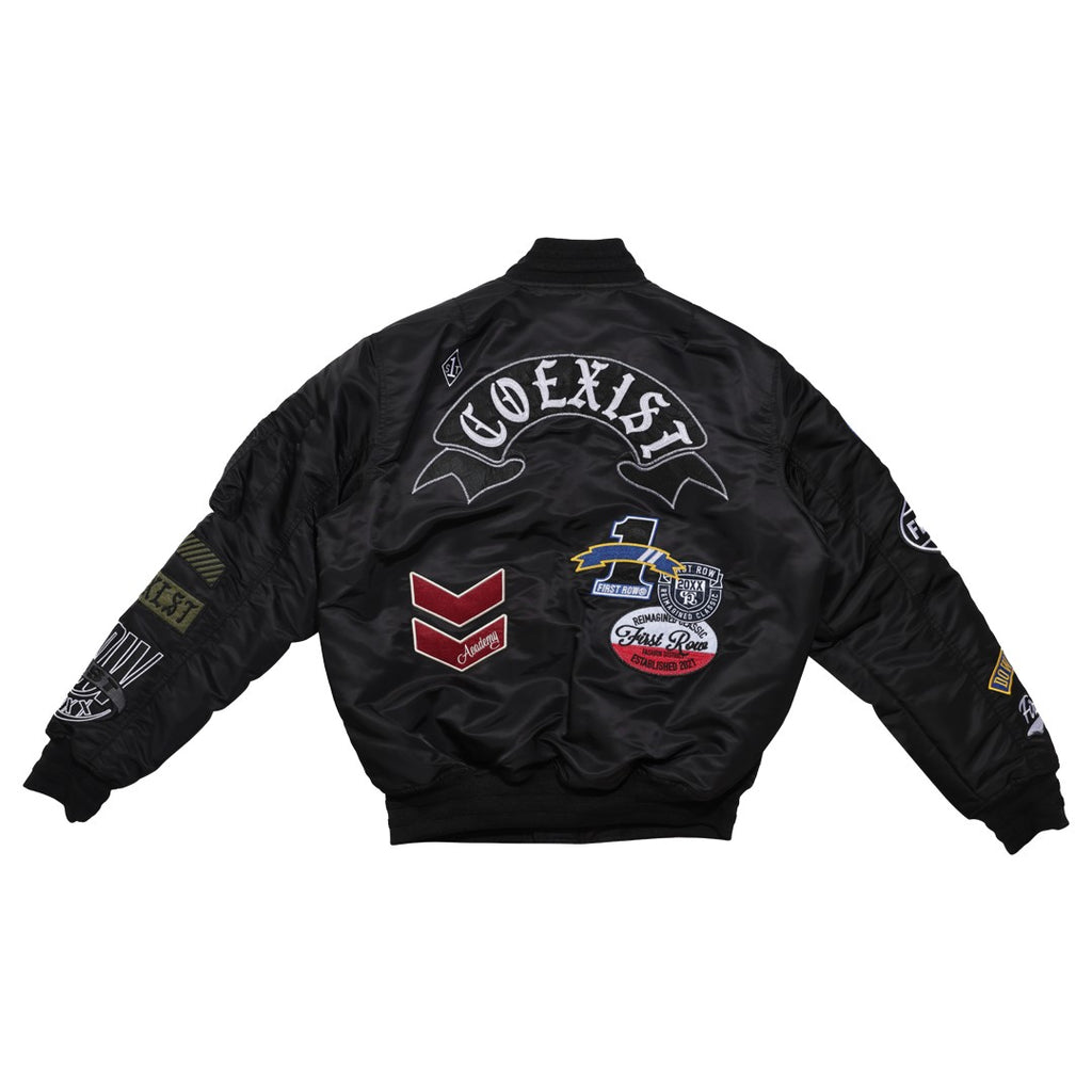 Coexist Multi Patches Ma-1 Jacket (M)