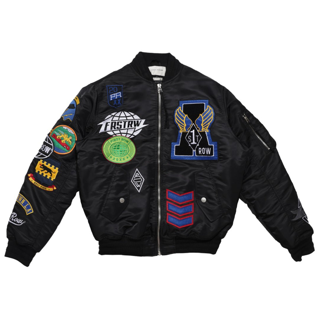 Coexist Multi Patches Ma-1 Jacket (M)