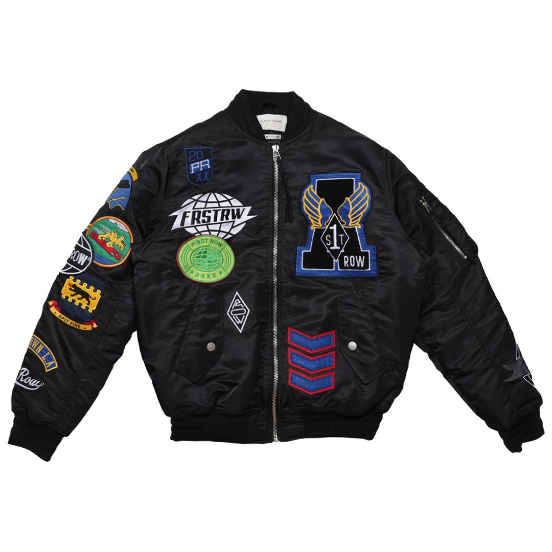 Coexist Multi Patches Ma-1 Jacket (M)