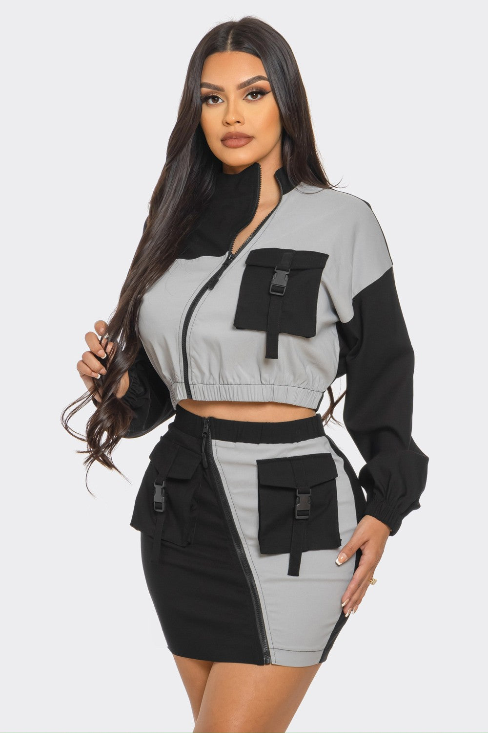 Breanna Matching Skirt Set- 2 Colors