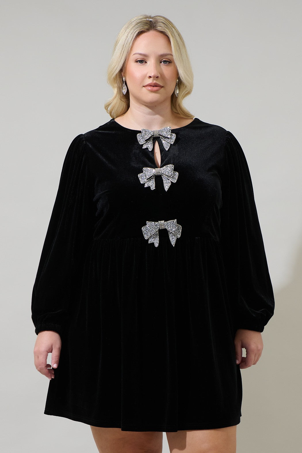 Sabrina Velvet Dress- 3 Colors