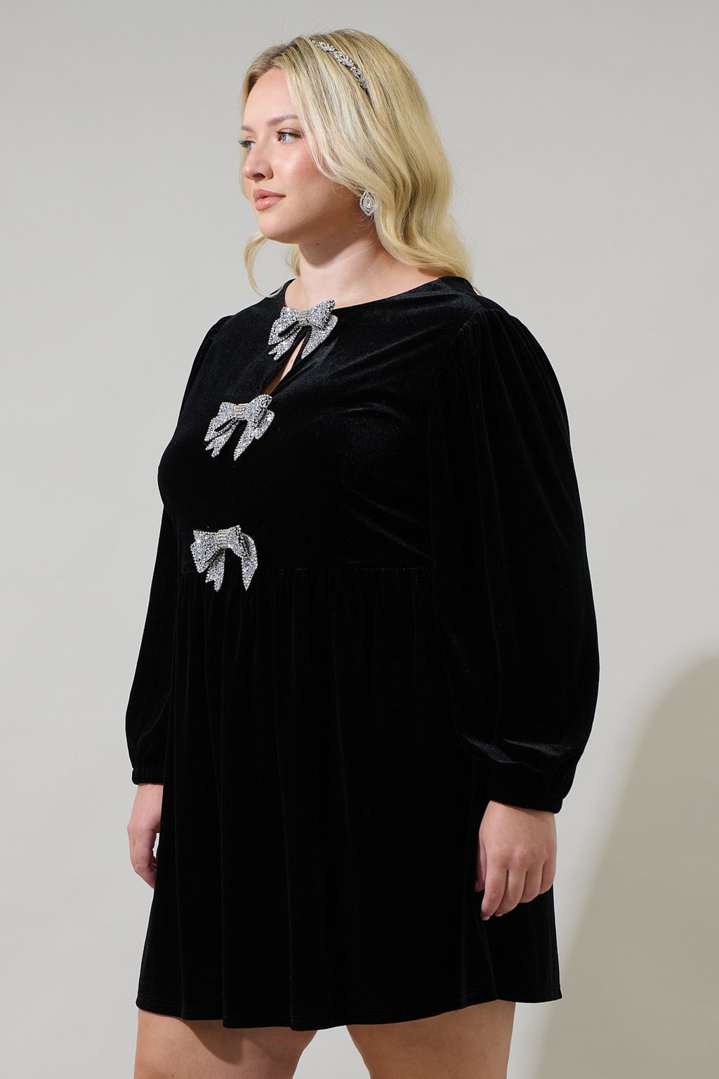 Sabrina Velvet Dress- 3 Colors