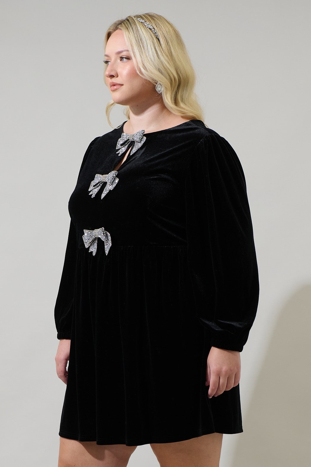 Sabrina Velvet Dress- 3 Colors