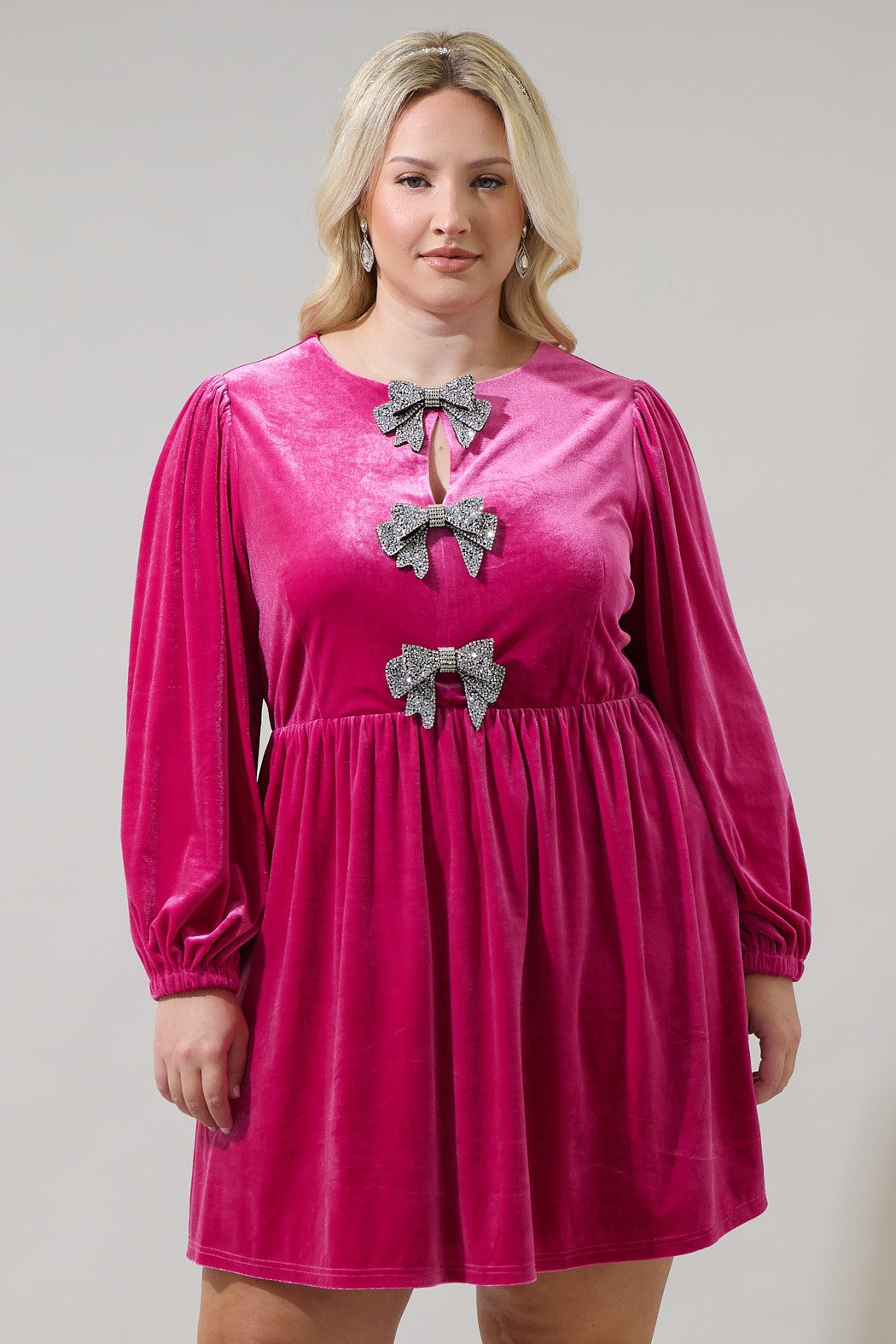 Sabrina Velvet Dress- 3 Colors