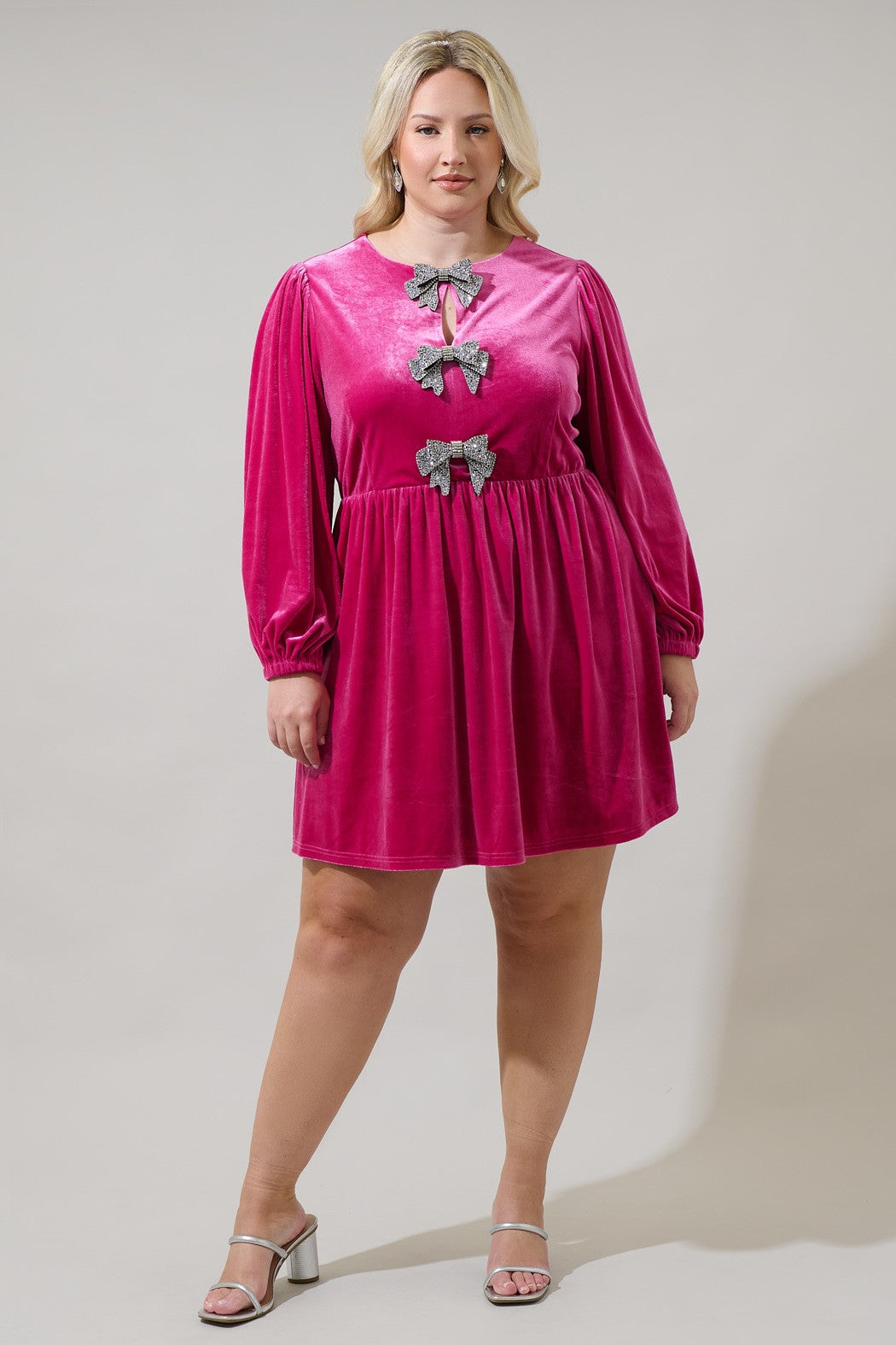 Sabrina Velvet Dress- 3 Colors