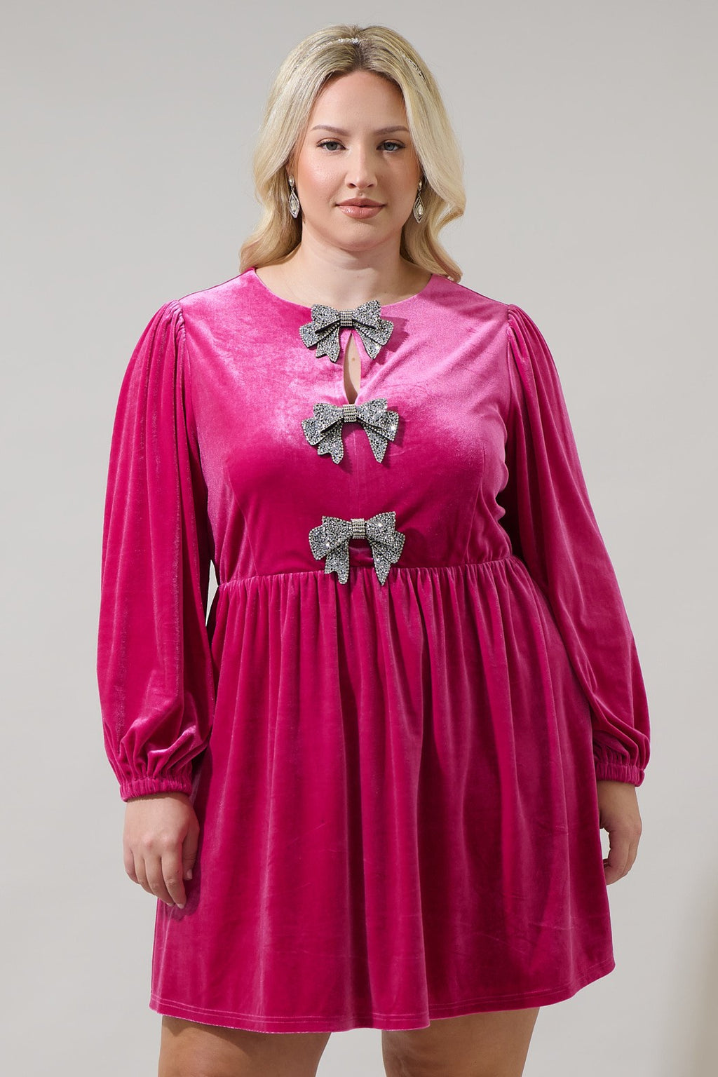 Sabrina Velvet Dress- 3 Colors