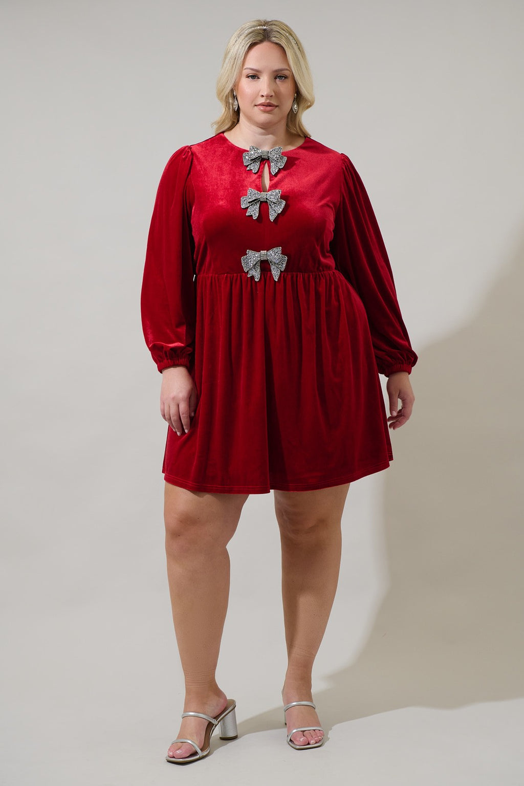 Sabrina Velvet Dress- 3 Colors