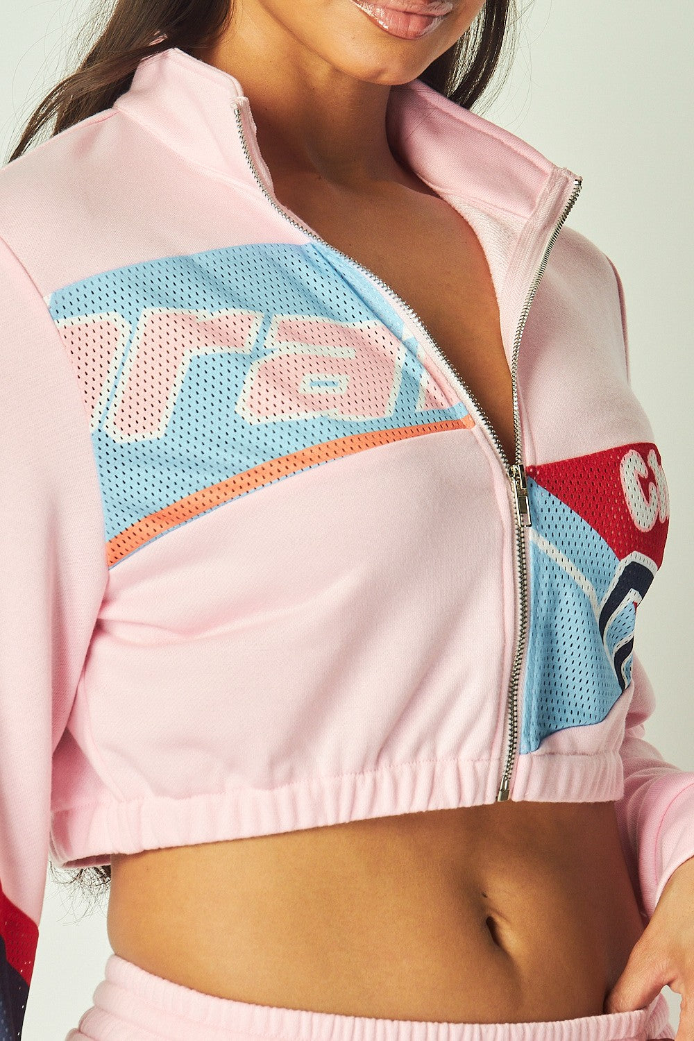 Chicago Patch Print Pants Set