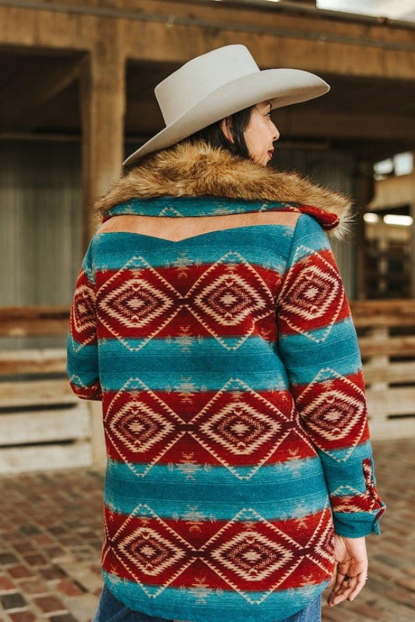 Aztec Quilted Jacket