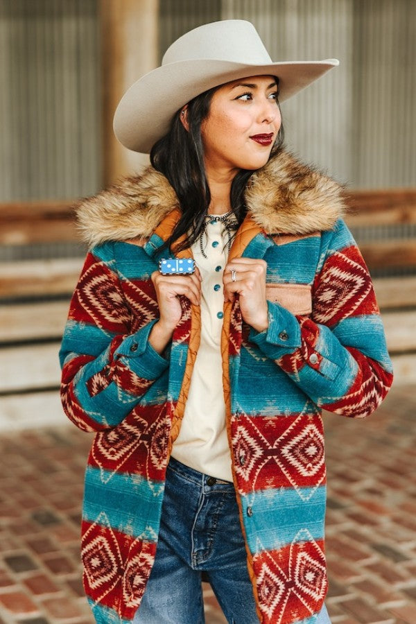Aztec Quilted Jacket