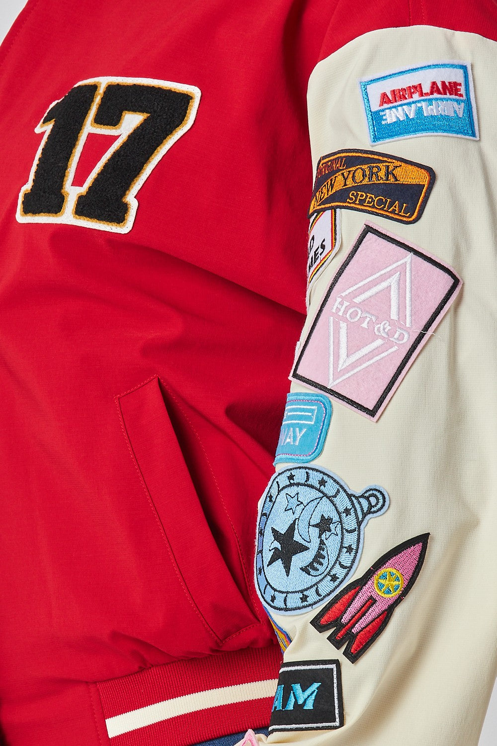 Lonni Patched Bomber Jacket- 3 Colors