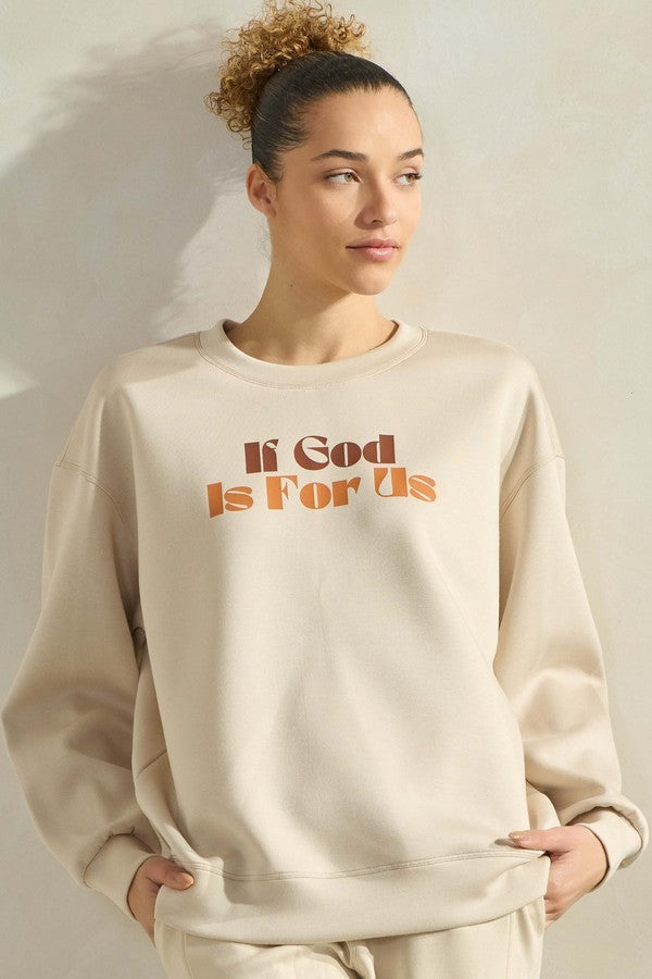 Who Can Be Against Us Sweatshirt- 2 Colors