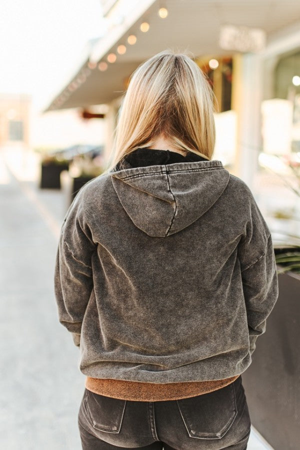 Mineral Wash Boot Stitch Jacket