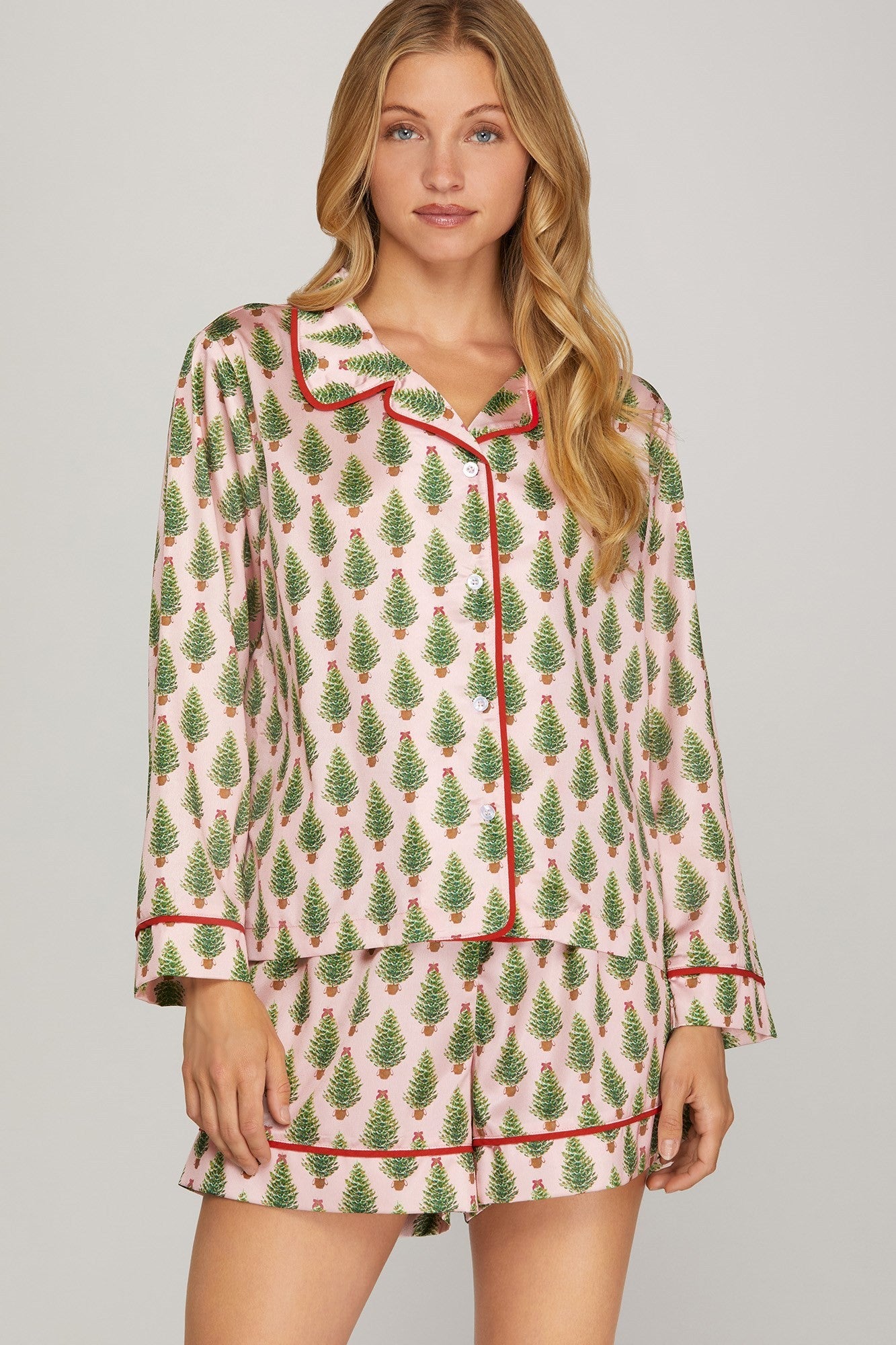 Christmas Tree Pajama Set