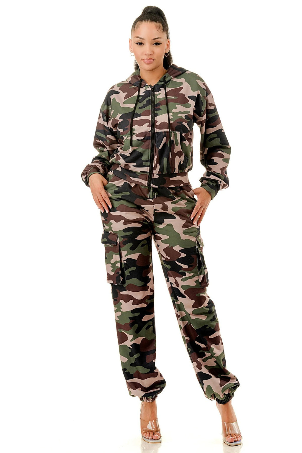 Camo Pants Set