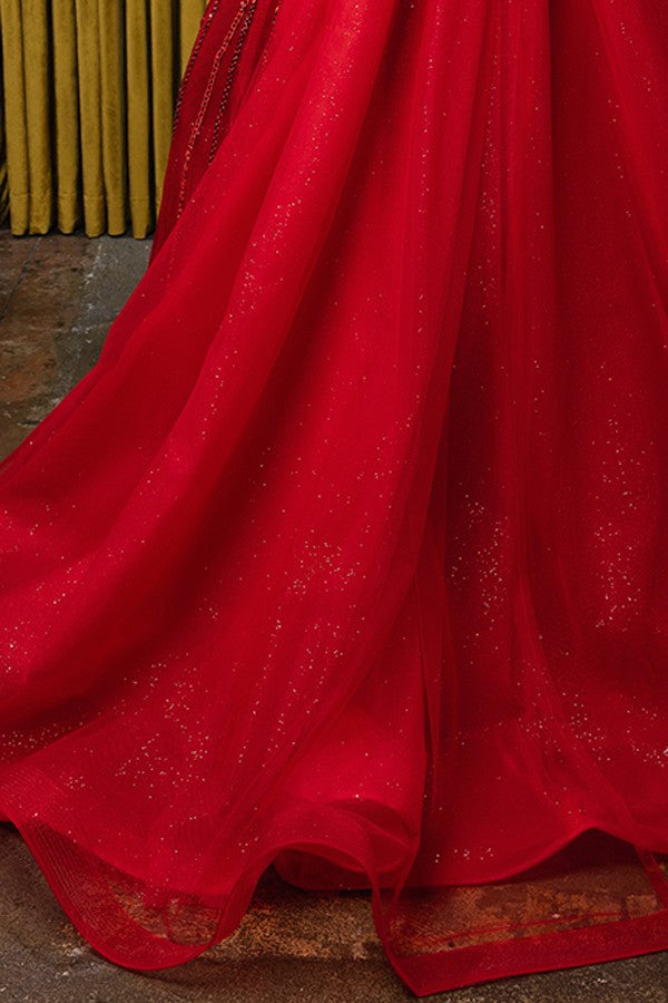 Lindsey Sheath Dress With Overskirt