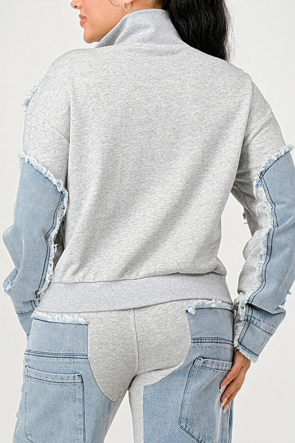 Denim Jacket Pants Set