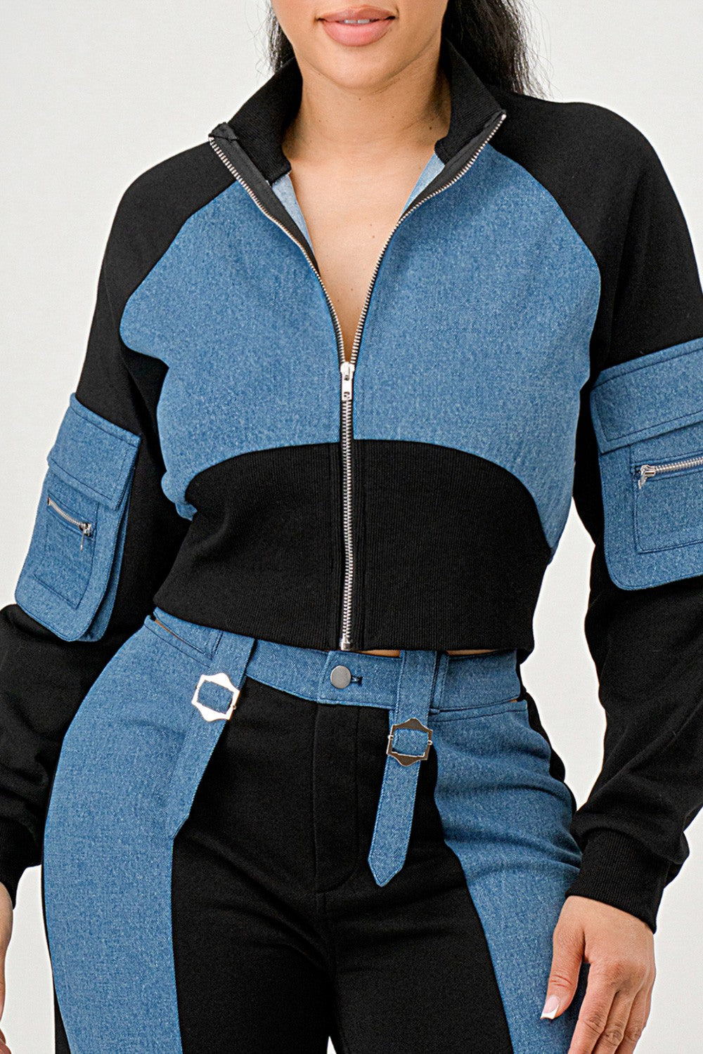 Media Mix-up Pants Set