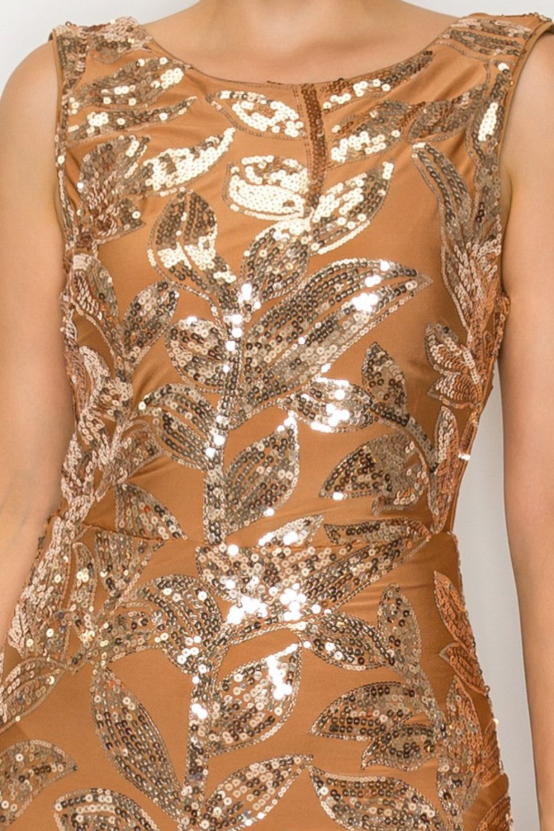 Marianne Embroidered Mermaid Dress- 2 Colors