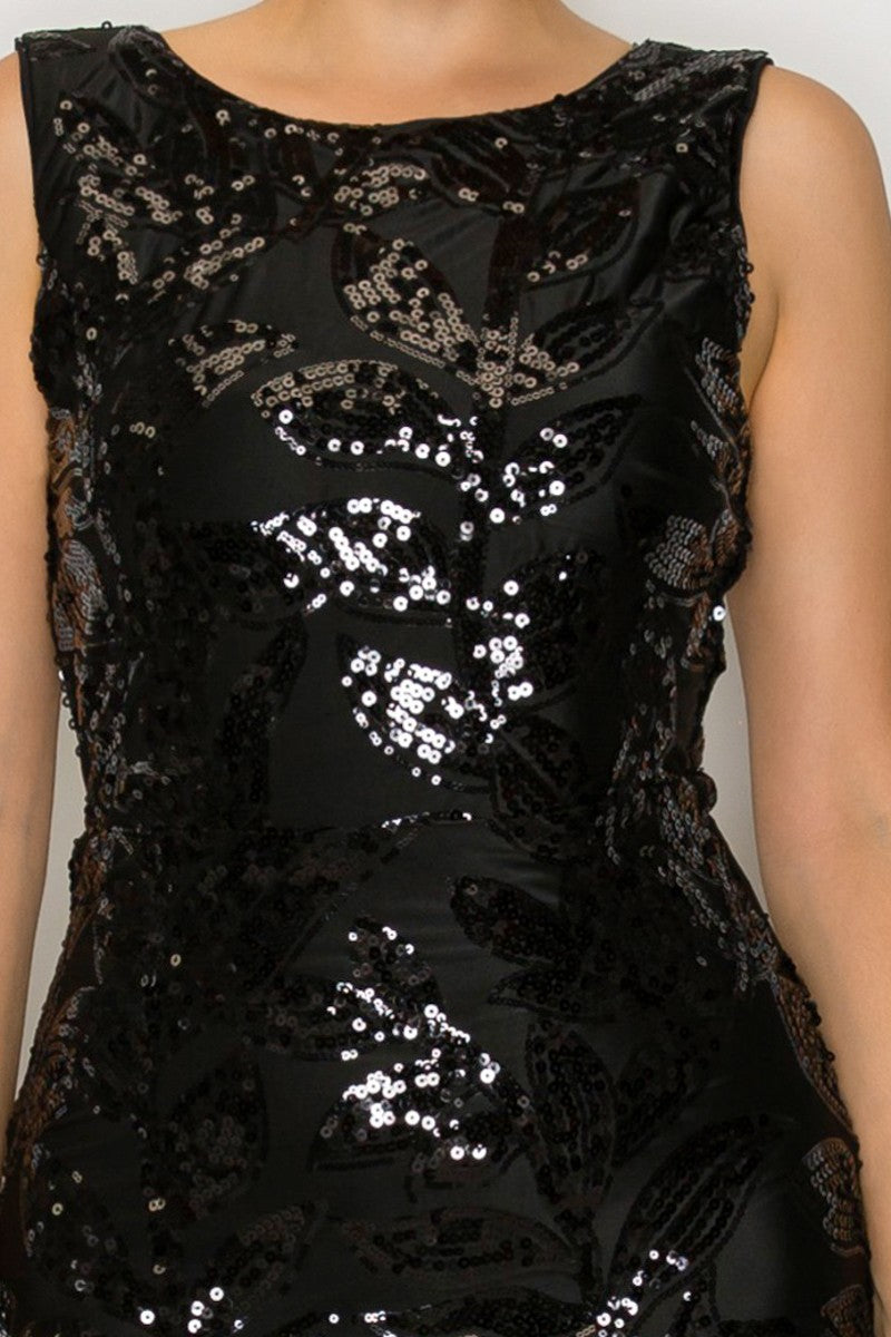 Marianne Embroidered Mermaid Dress- 2 Colors