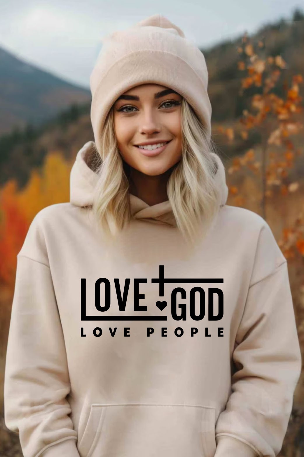 Love God Love People Hoodie- 3 Colors