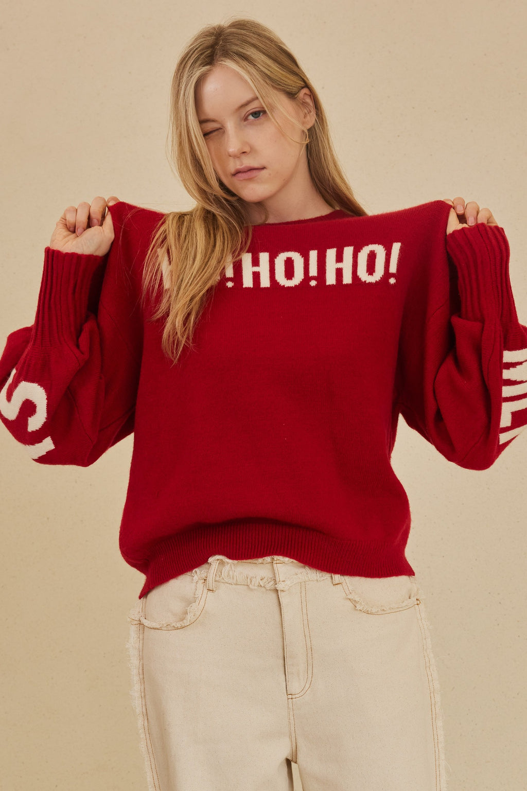 Merry Christmas Sweater- 3 Colors