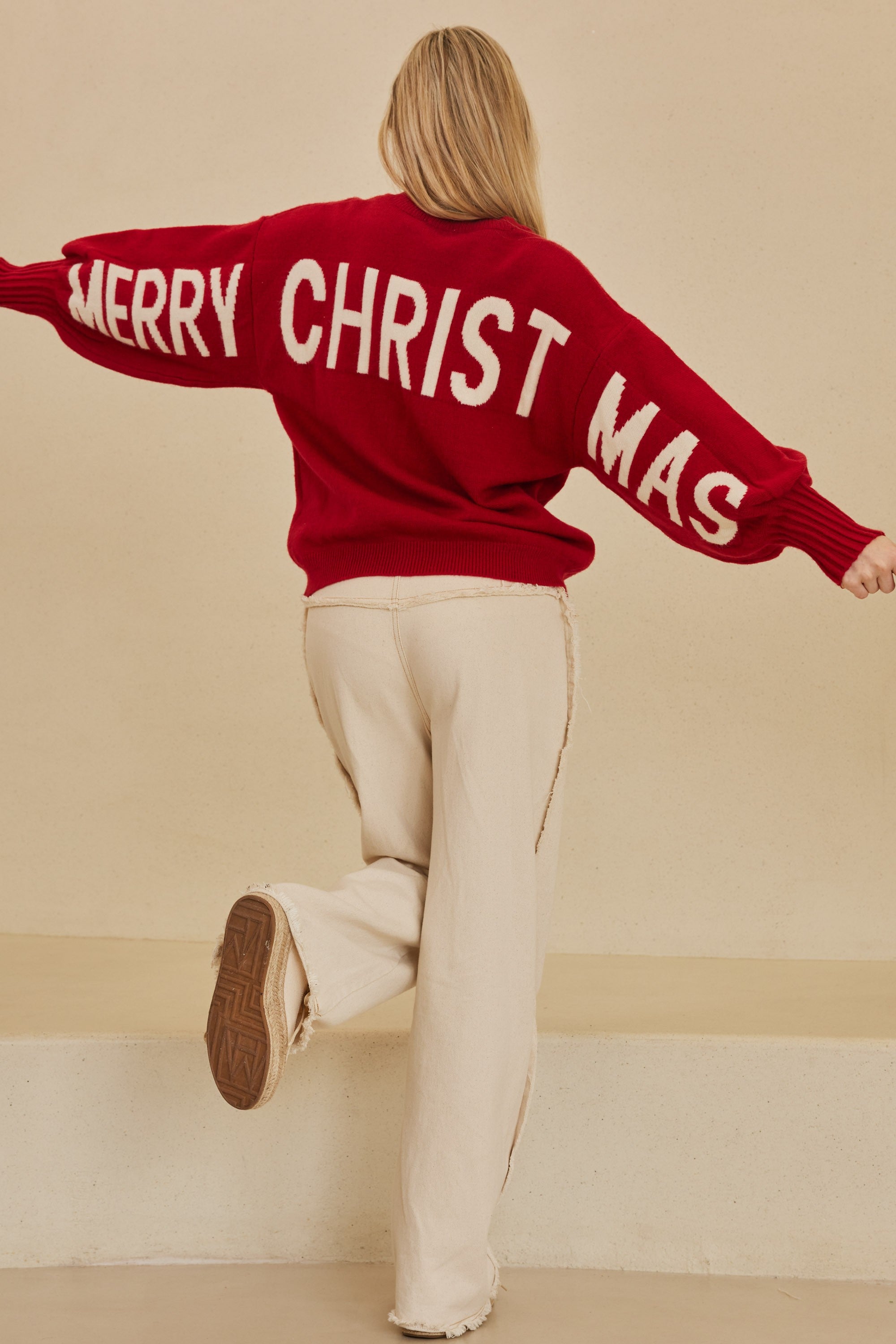 Merry Christmas Sweater- 3 Colors
