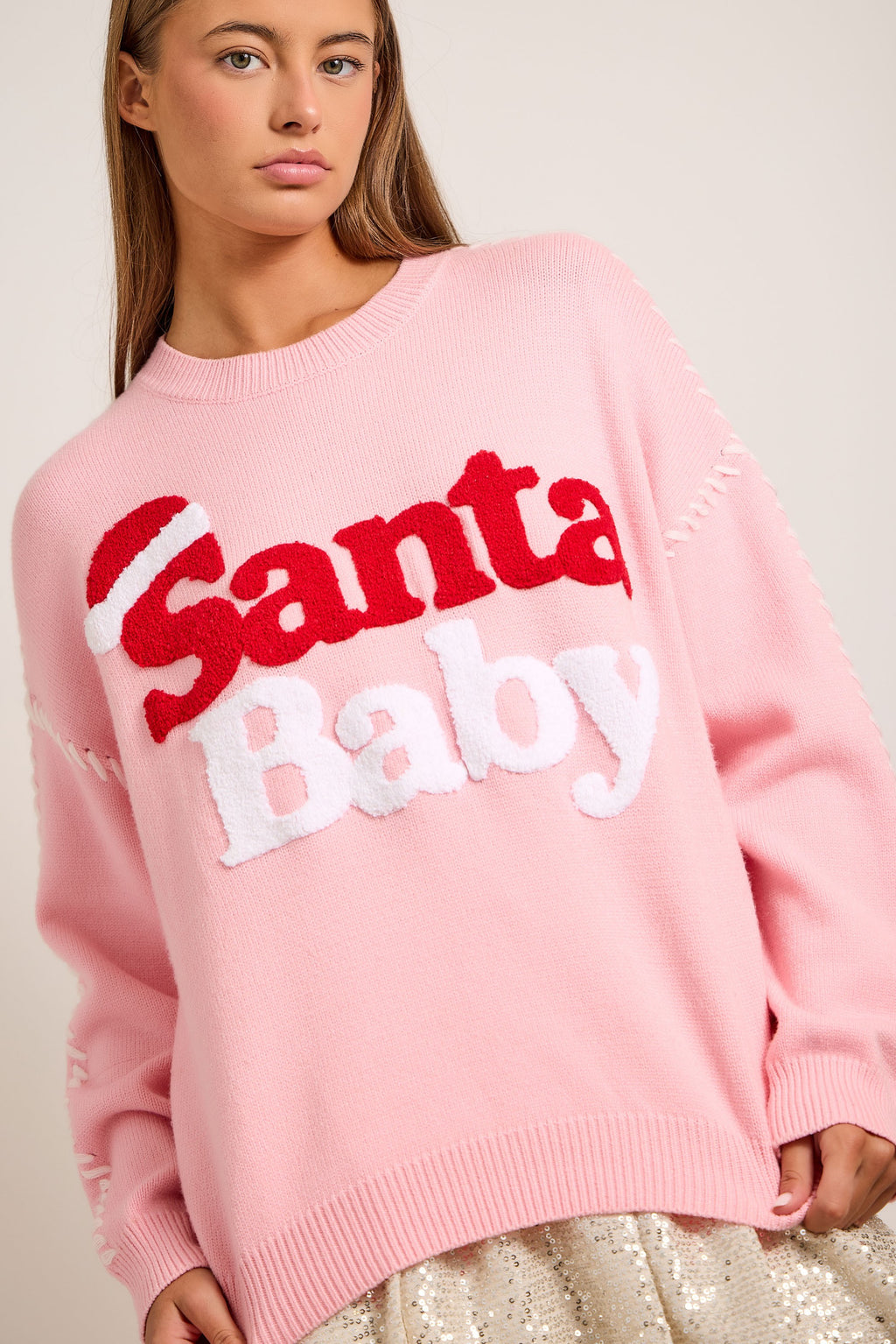 Santa Baby Knitted Sweater