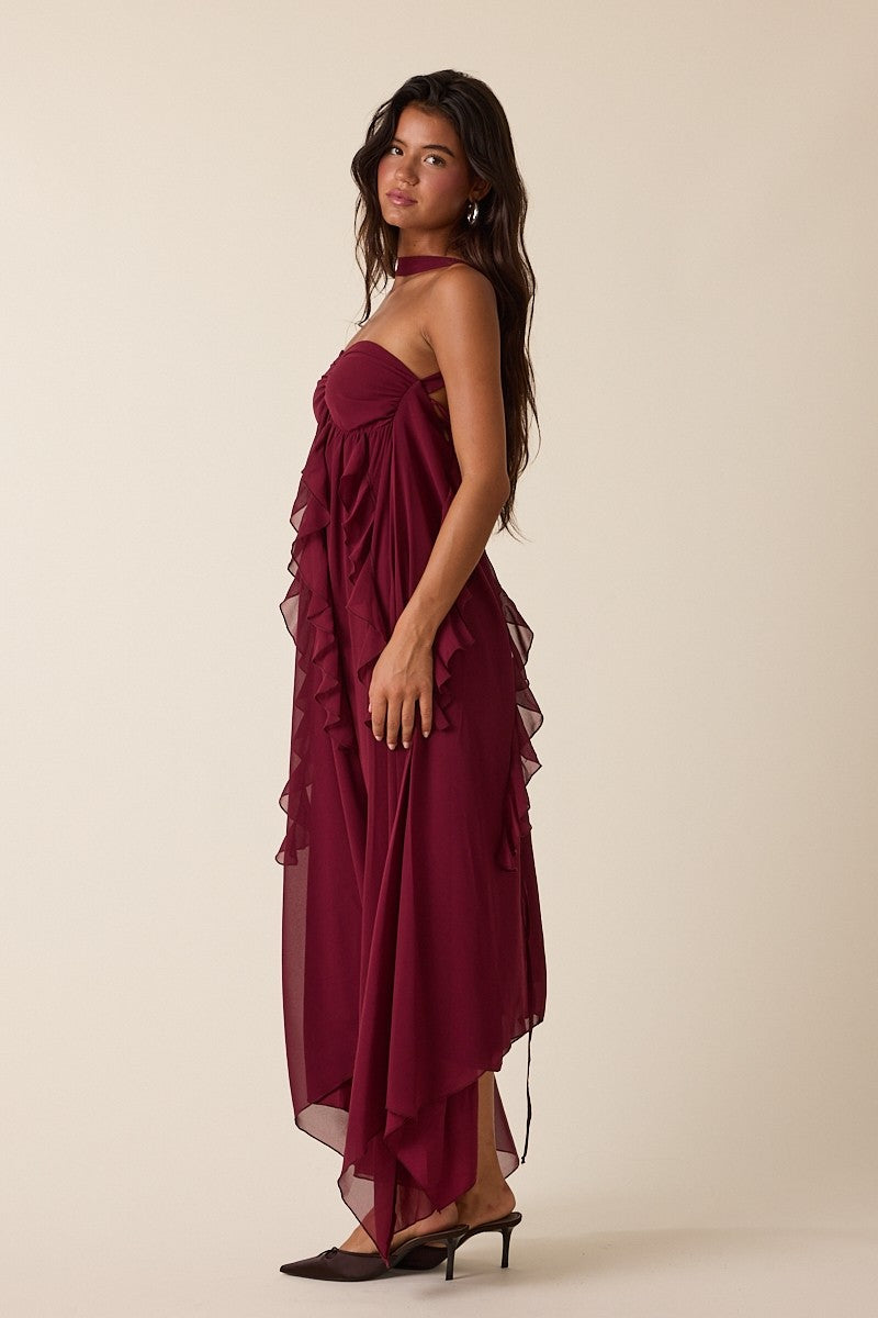 Melissa Ruffle Dress- 3 Colors