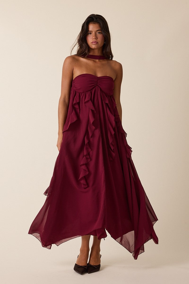 Melissa Ruffle Dress- 3 Colors