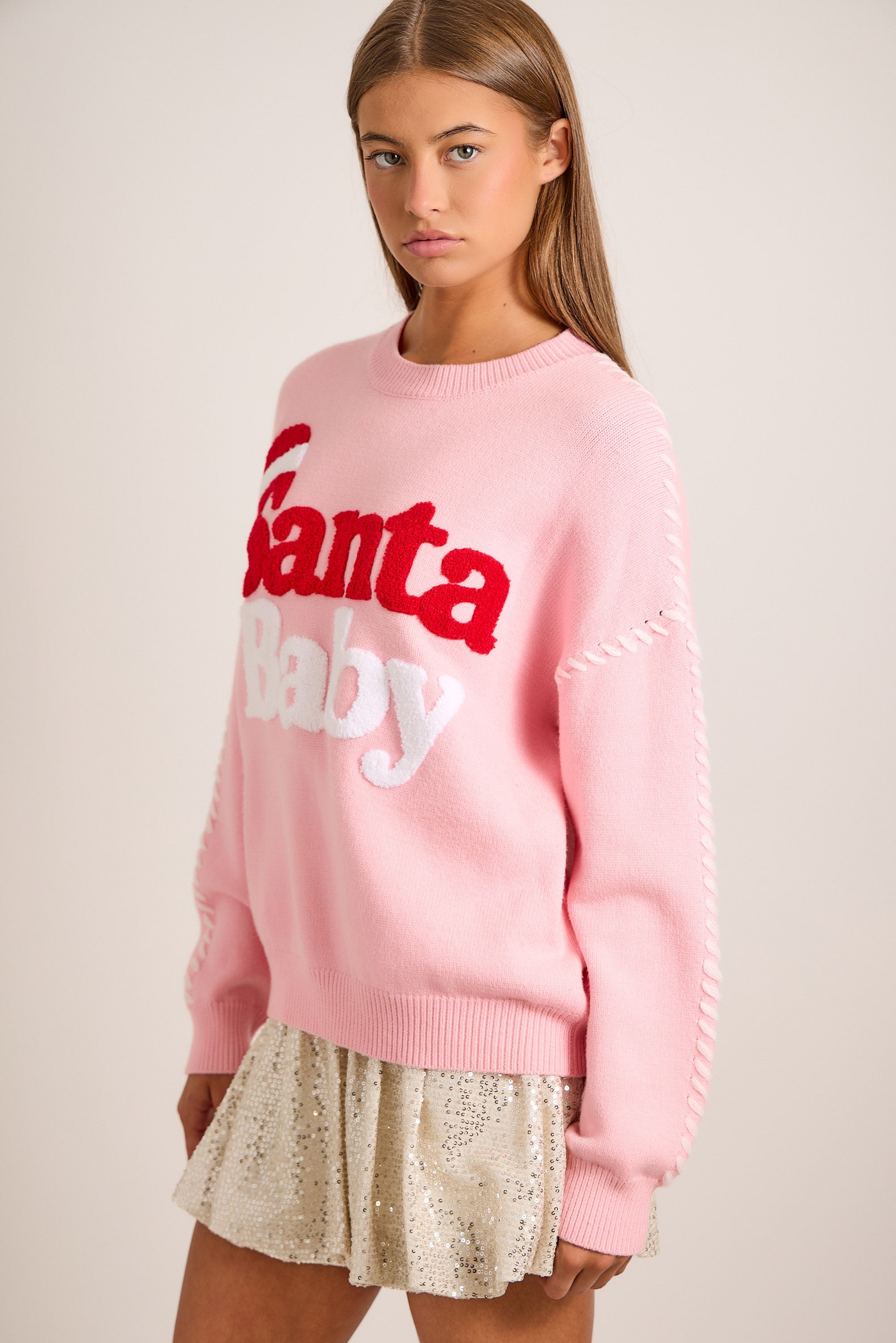Santa Baby Knitted Sweater