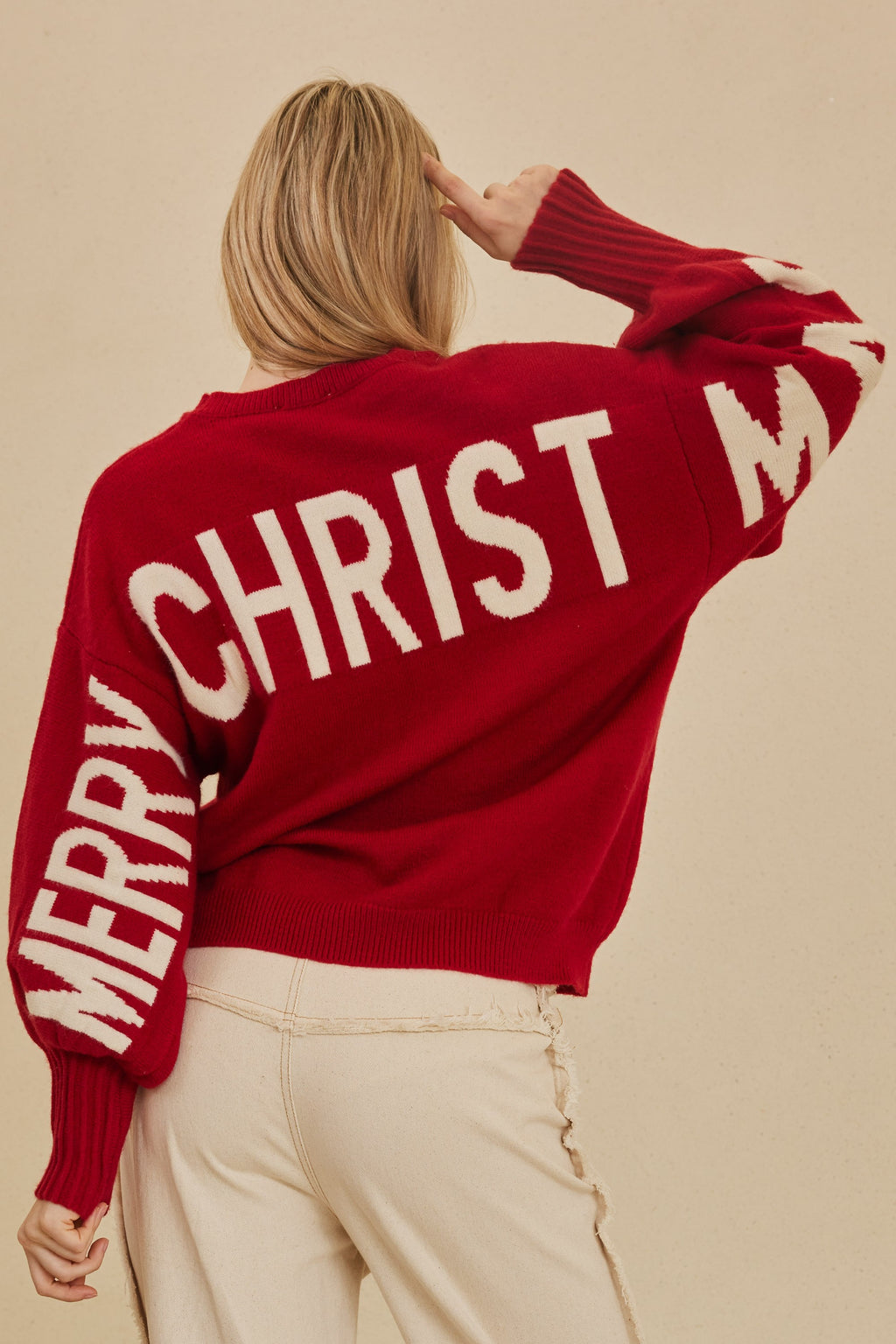 Merry Christmas Sweater- 3 Colors
